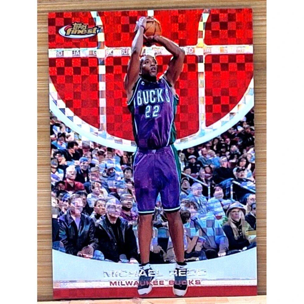 2005-06 TOPPS FINEST MICHAEL REDD RED XFRACTOR #D/139 BUCKS